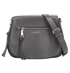 Recruit Nomad, &pound;140, Handbags, Grey, Leather, Front view